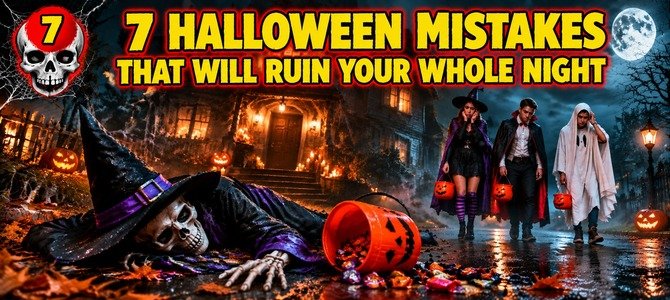 Halloween mistakes that will ruin your entire night and leave you with regrets later.